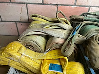 Partij diverse hijsbanden (circa 35 stuks) en toebehoren - afbeelding 6 van  8