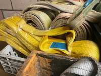 Partij diverse hijsbanden (circa 35 stuks) en toebehoren - afbeelding 7 van  8
