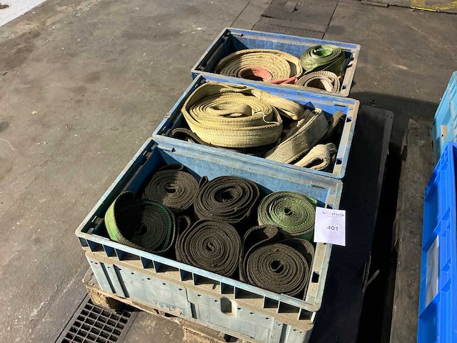 Partij diverse hijsbanden - afbeelding 1 van  4