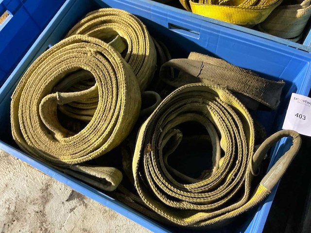 Partij diverse hijsbanden - afbeelding 2 van  2