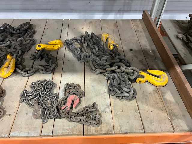 Partij diverse hijskettingen - afbeelding 5 van  5