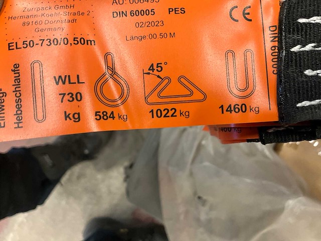 Partij diverse hijslussen - afbeelding 6 van  8