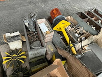 Partij diverse hijsmaterialen, gereedschappen en onderdelen - afbeelding 5 van  14
