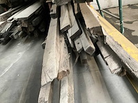 Partij diverse historische eiken balken - afbeelding 6 van  8