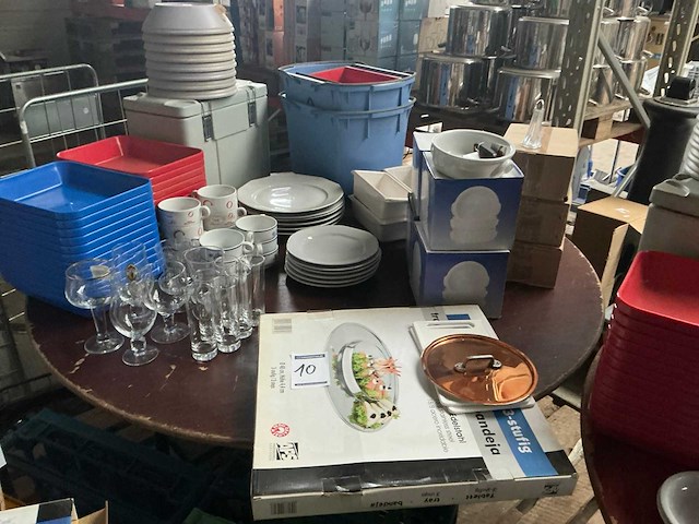 Partij diverse horecabenodigheden - afbeelding 1 van  5