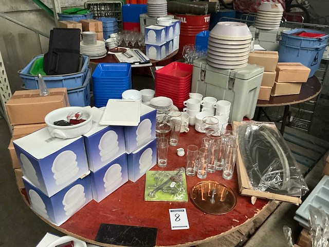 Partij diverse horecabenodigheden - afbeelding 1 van  5