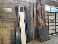 Partij diverse hout plaatrestanten - afbeelding 2 van  8
