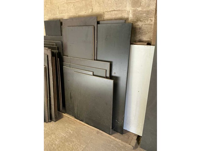 Partij diverse hout plaatrestanten - afbeelding 5 van  8