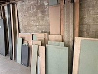 Partij diverse hout plaatrestanten - afbeelding 8 van  8