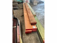 Partij diverse houten balken (10x) - afbeelding 8 van  10