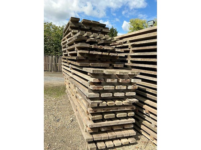 Partij diverse houten palletten - afbeelding 5 van  6