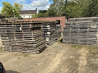 Partij diverse houten palletten - afbeelding 1 van  6