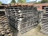 Partij diverse houten palletten - afbeelding 3 van  6
