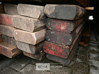 Partij diverse houten planken en balken - afbeelding 5 van  6