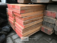 Partij diverse houten planken en balken - afbeelding 6 van  6