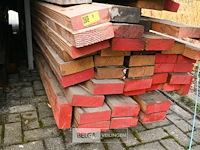 Partij diverse houten planken en balken - afbeelding 5 van  5