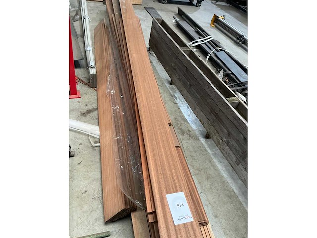 Partij diverse houten planken - afbeelding 3 van  3