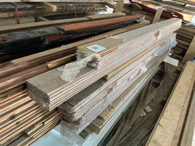 Partij diverse houten planken - afbeelding 3 van  11