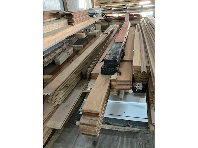 Partij diverse houten planken - afbeelding 5 van  11
