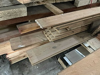 Partij diverse houten planken - afbeelding 6 van  11
