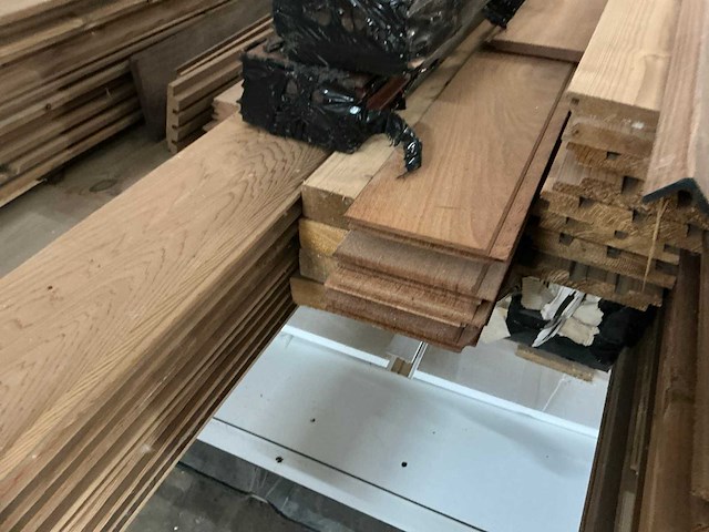 Partij diverse houten planken - afbeelding 10 van  11