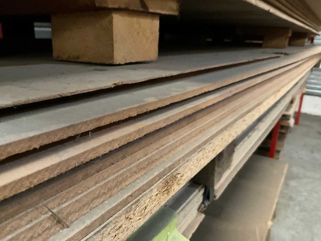 Partij diverse houten platen (22x) - afbeelding 2 van  8