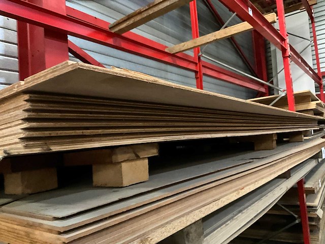 Partij diverse houten platen (22x) - afbeelding 5 van  8