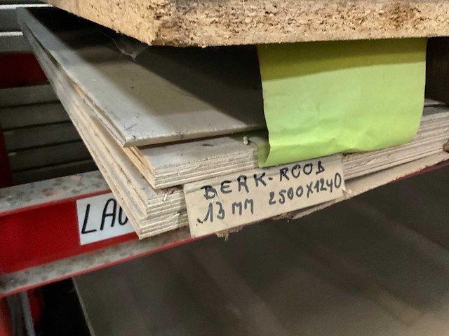 Partij diverse houten platen (22x) - afbeelding 7 van  8