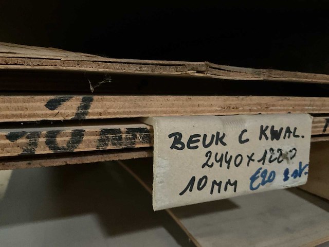 Partij diverse houten platen (26x) - afbeelding 2 van  17