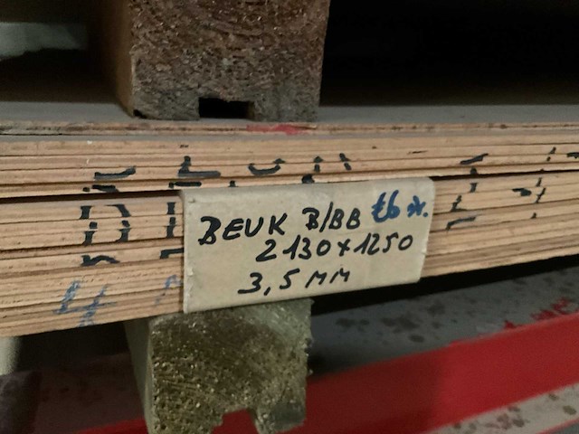 Partij diverse houten platen (26x) - afbeelding 4 van  17