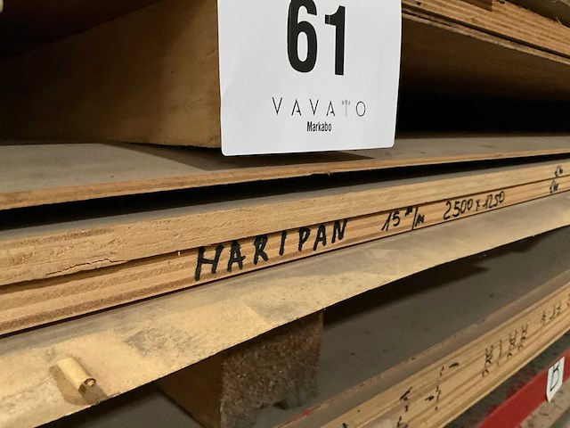 Partij diverse houten platen (26x) - afbeelding 7 van  17