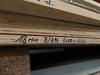 Partij diverse houten platen (26x) - afbeelding 14 van  17