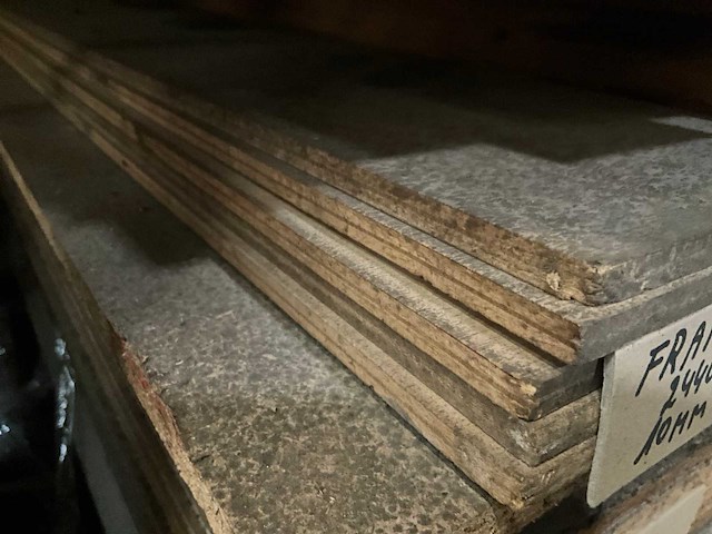 Partij diverse houten platen (35x) - afbeelding 5 van  22