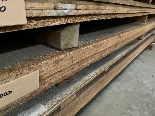 Partij diverse houten platen (35x) - afbeelding 9 van  22