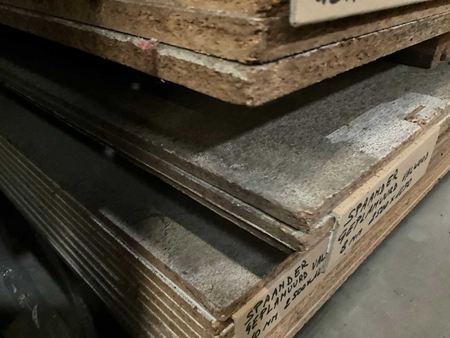 Partij diverse houten platen (35x) - afbeelding 11 van  22