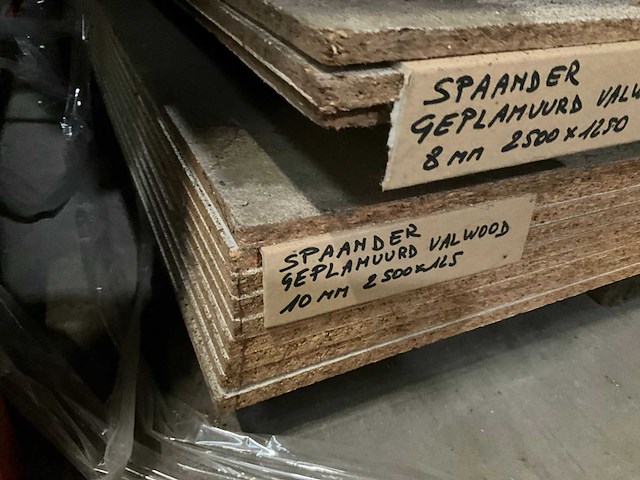 Partij diverse houten platen (35x) - afbeelding 13 van  22