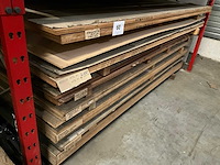 Partij diverse houten platen (35x) - afbeelding 12 van  22