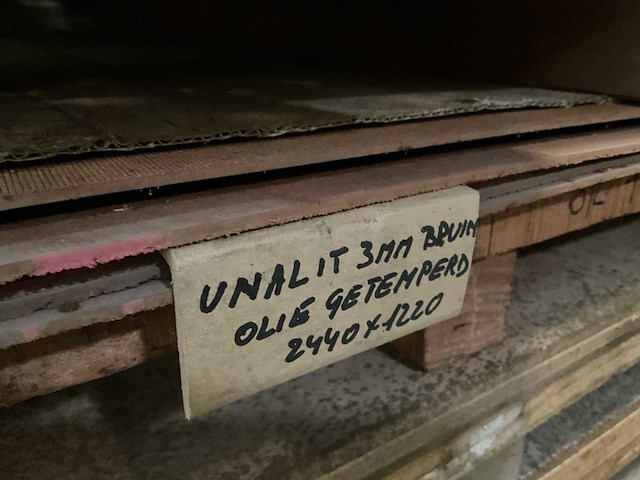 Partij diverse houten platen (35x) - afbeelding 22 van  22