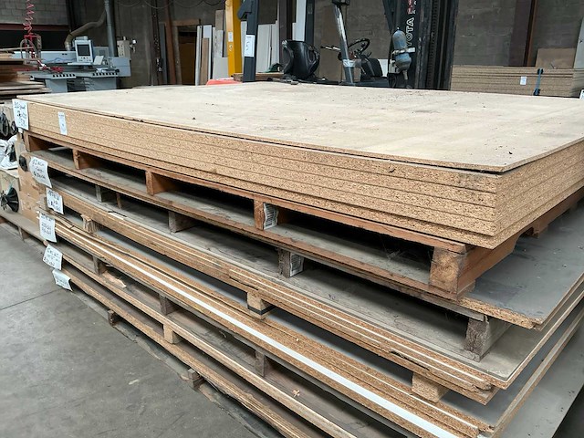 Partij diverse houten platen - afbeelding 3 van  8