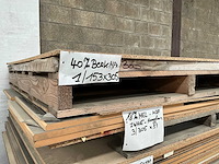 Partij diverse houten platen - afbeelding 4 van  10