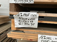 Partij diverse houten platen - afbeelding 5 van  10