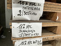 Partij diverse houten platen - afbeelding 7 van  9