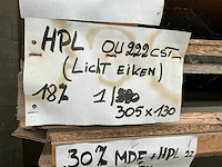 Partij diverse houten platen - afbeelding 9 van  13
