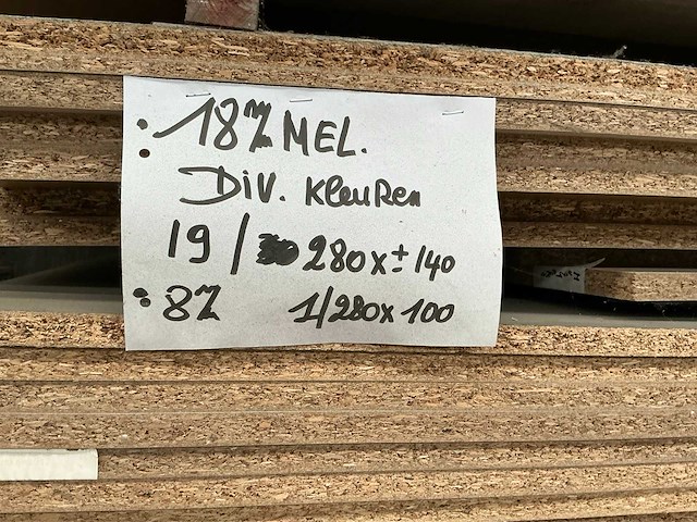 Partij diverse houten platen - afbeelding 9 van  11