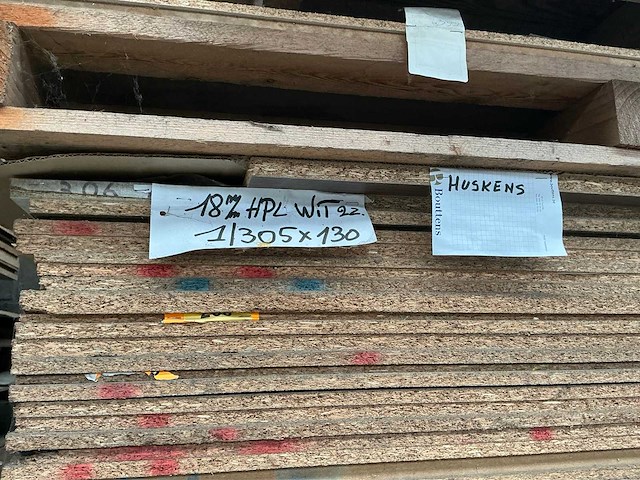 Partij diverse houten platen - afbeelding 10 van  11