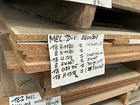 Partij diverse houten platen - afbeelding 10 van  12