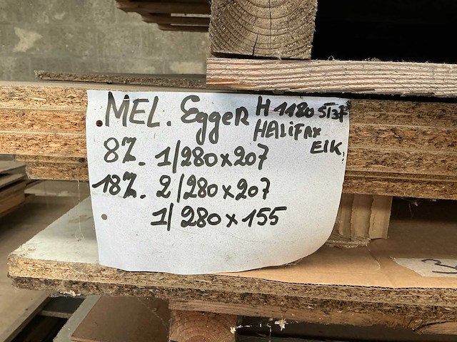 Partij diverse houten platen - afbeelding 6 van  8