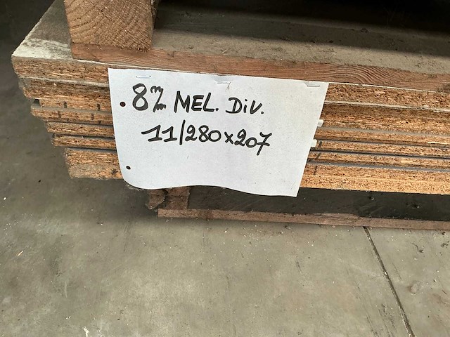 Partij diverse houten platen - afbeelding 8 van  8