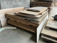 Partij diverse houten platen - afbeelding 1 van  6