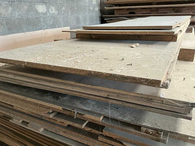Partij diverse houten platen - afbeelding 6 van  6
